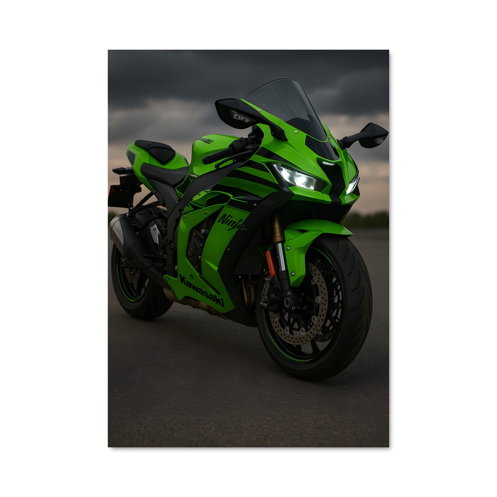 Poster élégant Ninja zx-r